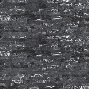 Marquina Nero Splitface Panel 6x24