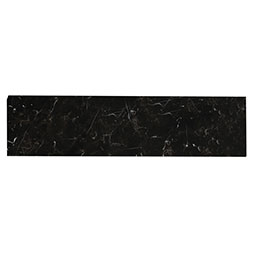 Regallo Marquina Noir 3X24 Bullnose Matte