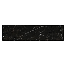 Regallo Marquina Noir 3X24 Bullnose Polished