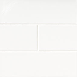 Metro White 4X16 Glossy
