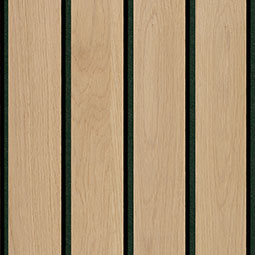 Acoustic Wood Slat Panel Natural Macro