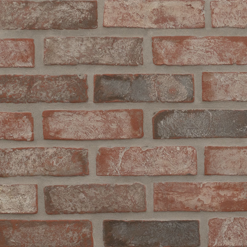 Noble Red Clay Brick TUMBLED