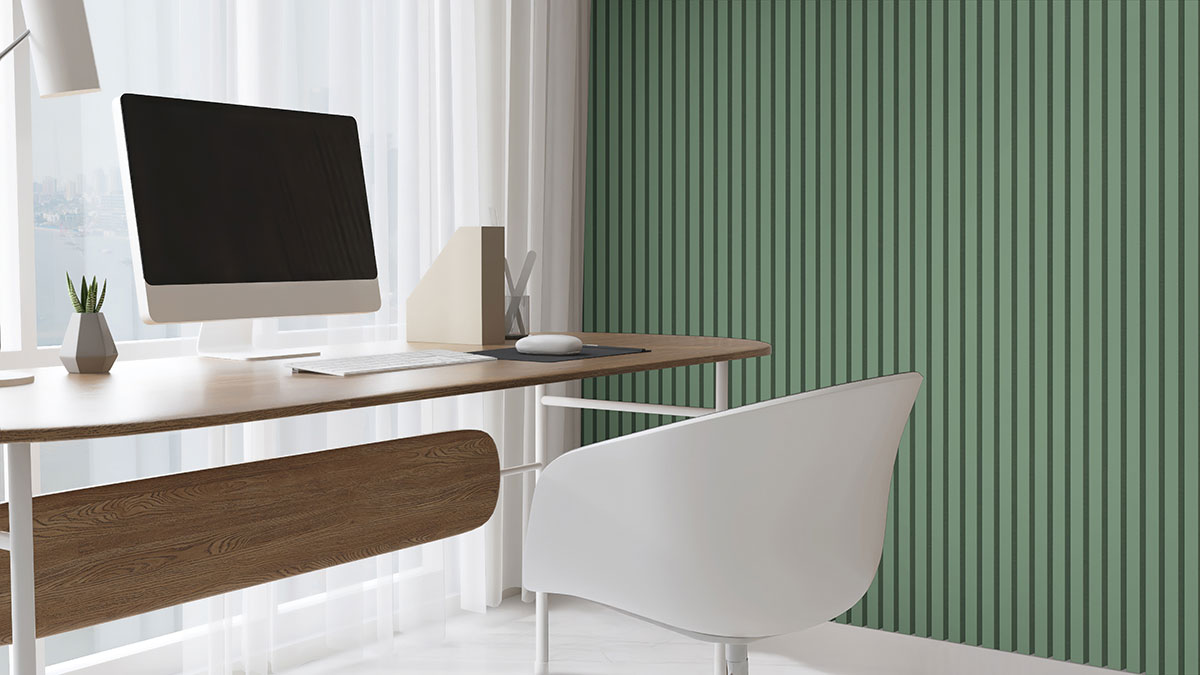 Acoustic Wood Slat Panel Jade 9.5X94.5 - Image 5