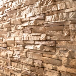 Peninsula Sand Stacked Stones Corner RANDOM NATURAL
