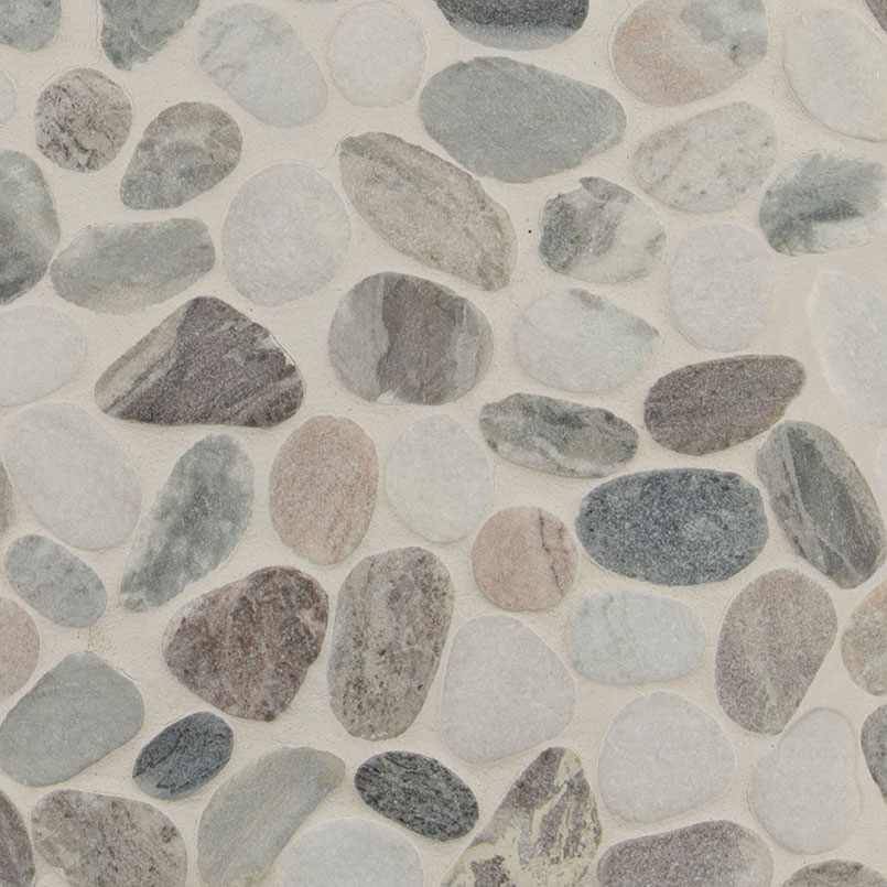 Puebla Greige Pebble PATTERN TUMBLED