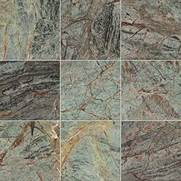 Rain Forest Marble 12X12 POLISHED