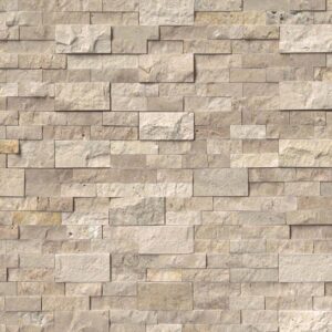 Roman Beige Ledger Corner 6x18 SPLITFACE