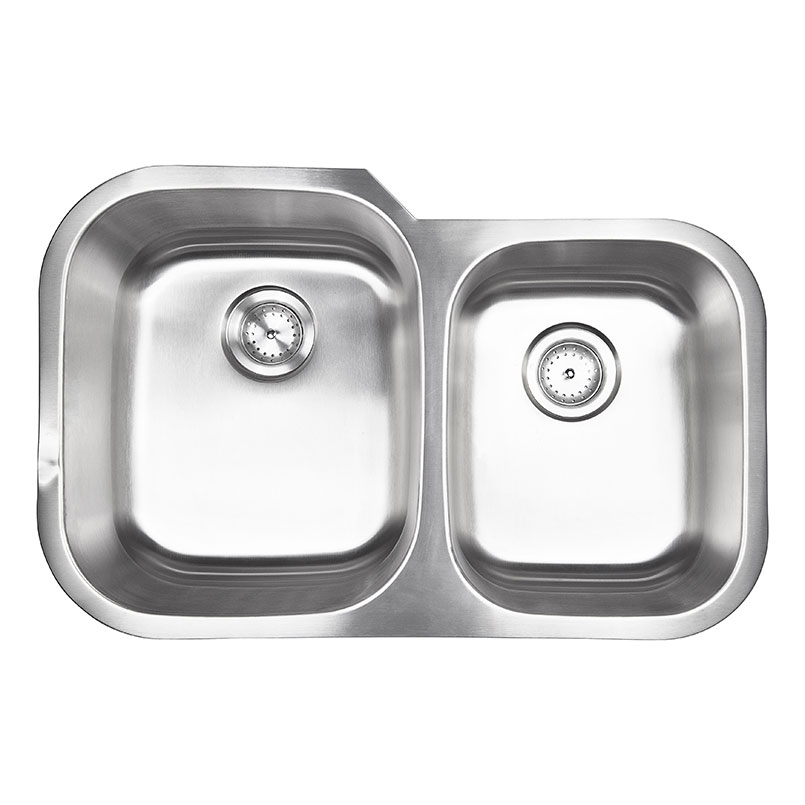 Ss 18 Gau Double Bowl 60/40-3120S DBL BOWL STAINLESS STEEL