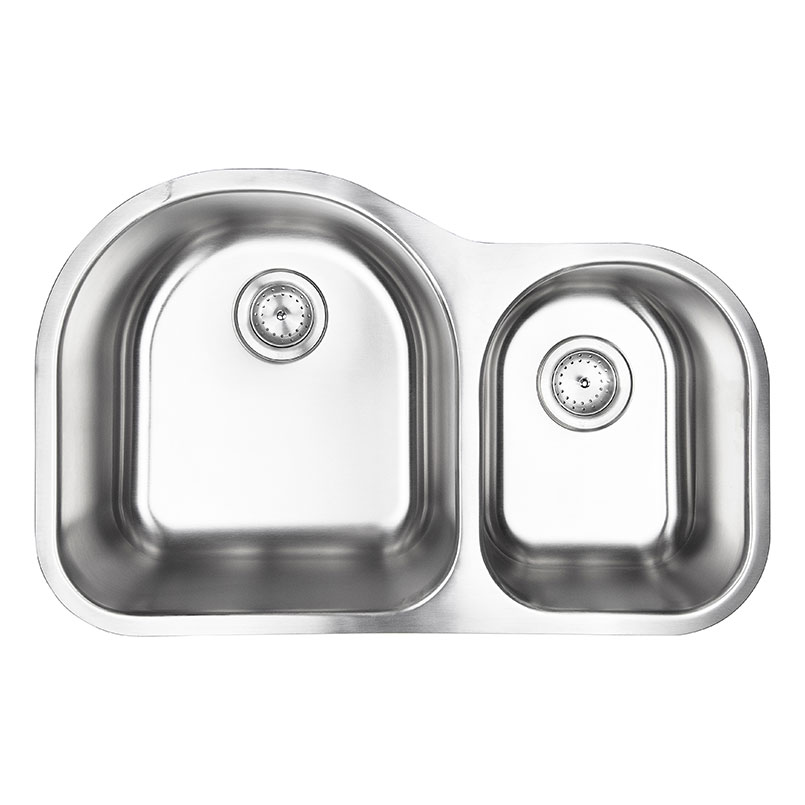 Ss 18 Gau Double Bowl 60/40-3120 DBL BOWL STAINLESS STEEL