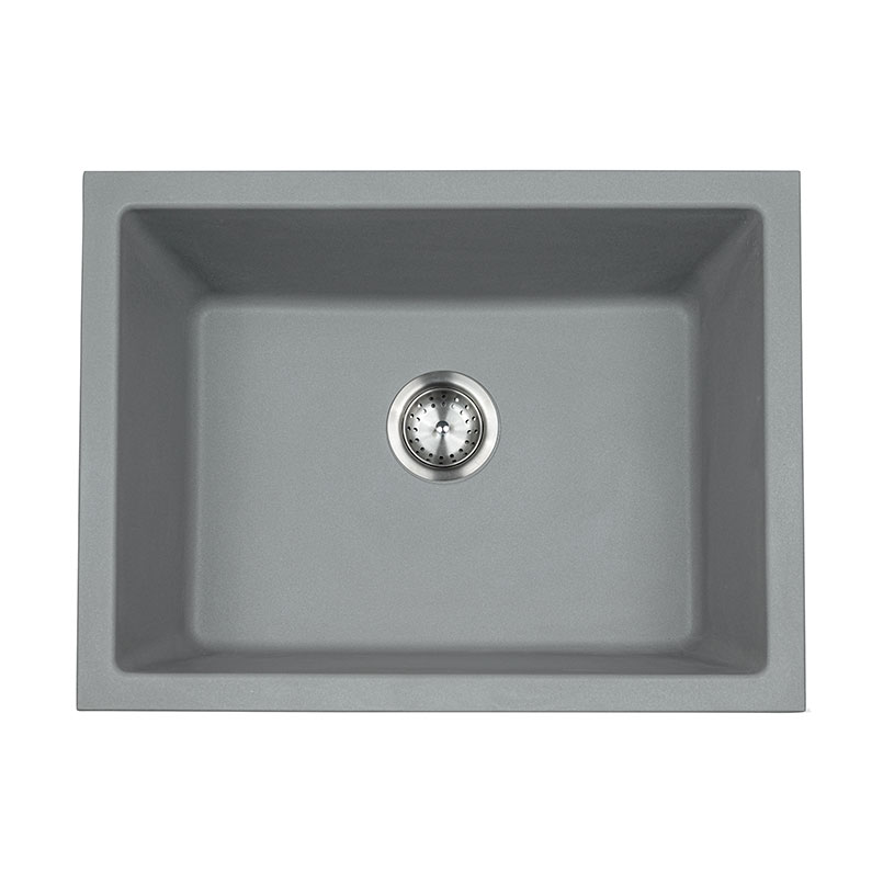 Quartz Gray Straight Single Bowl 2418 SGL BOWL