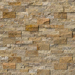 Tuscany Scabas Travertine Panel 6x24 SPLITFACE