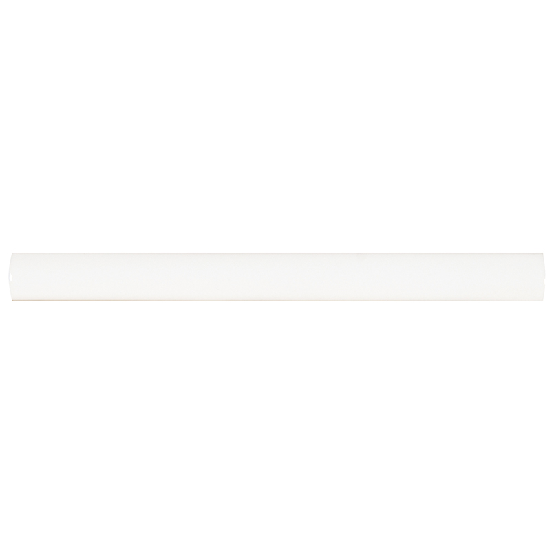 Whisper White Quarter Round Molding 5/8x6 GLOSSY