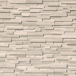 White Oak 3D Honed Panel 6x24