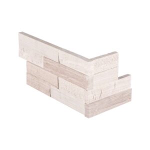 White Oak Multi Splitface Corner 6x18