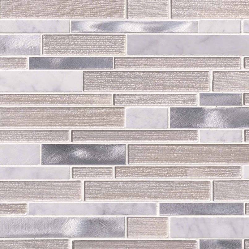 White Wave Interlocking PATTERN