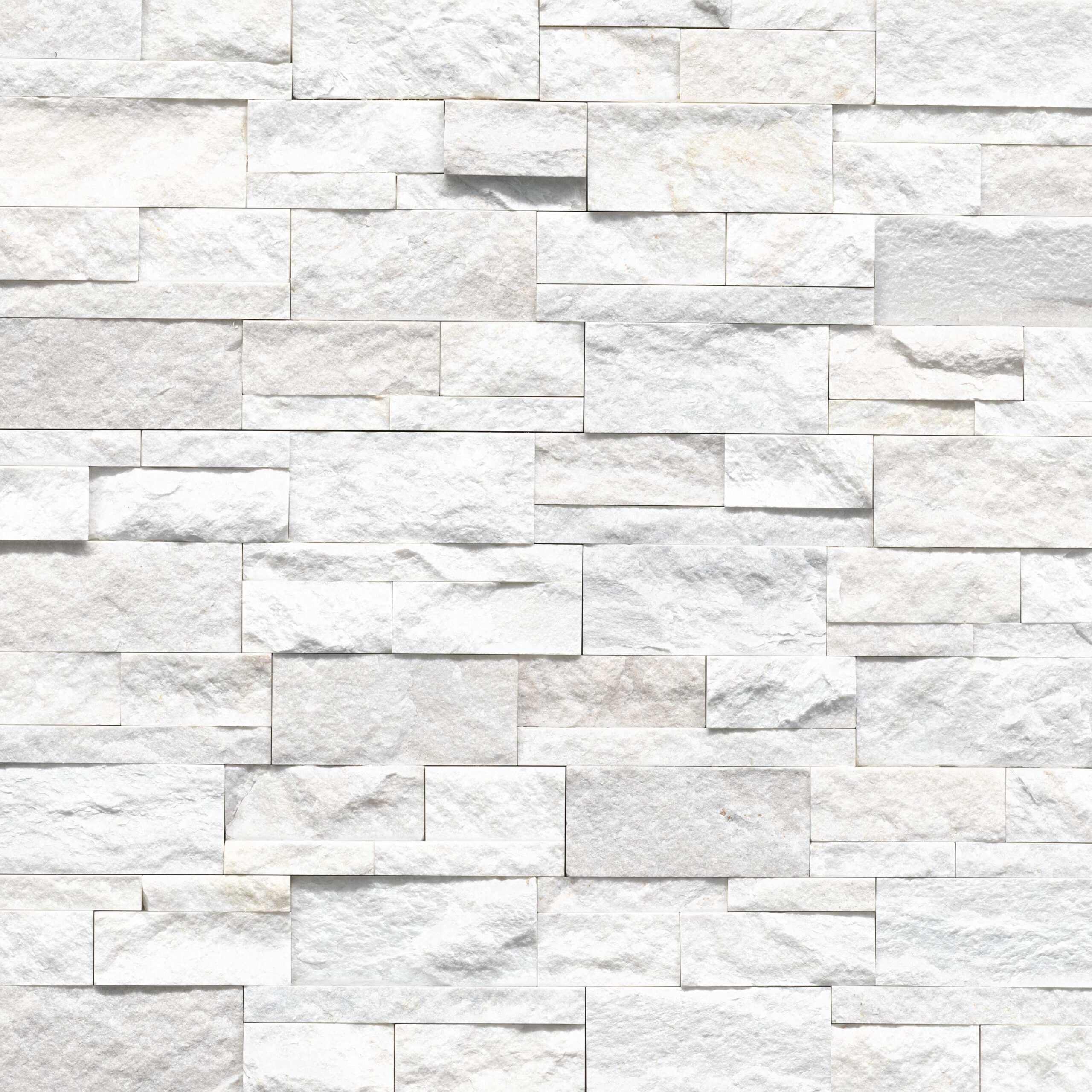 Arctic White Ledger Corner 9x18 SPLITFACE