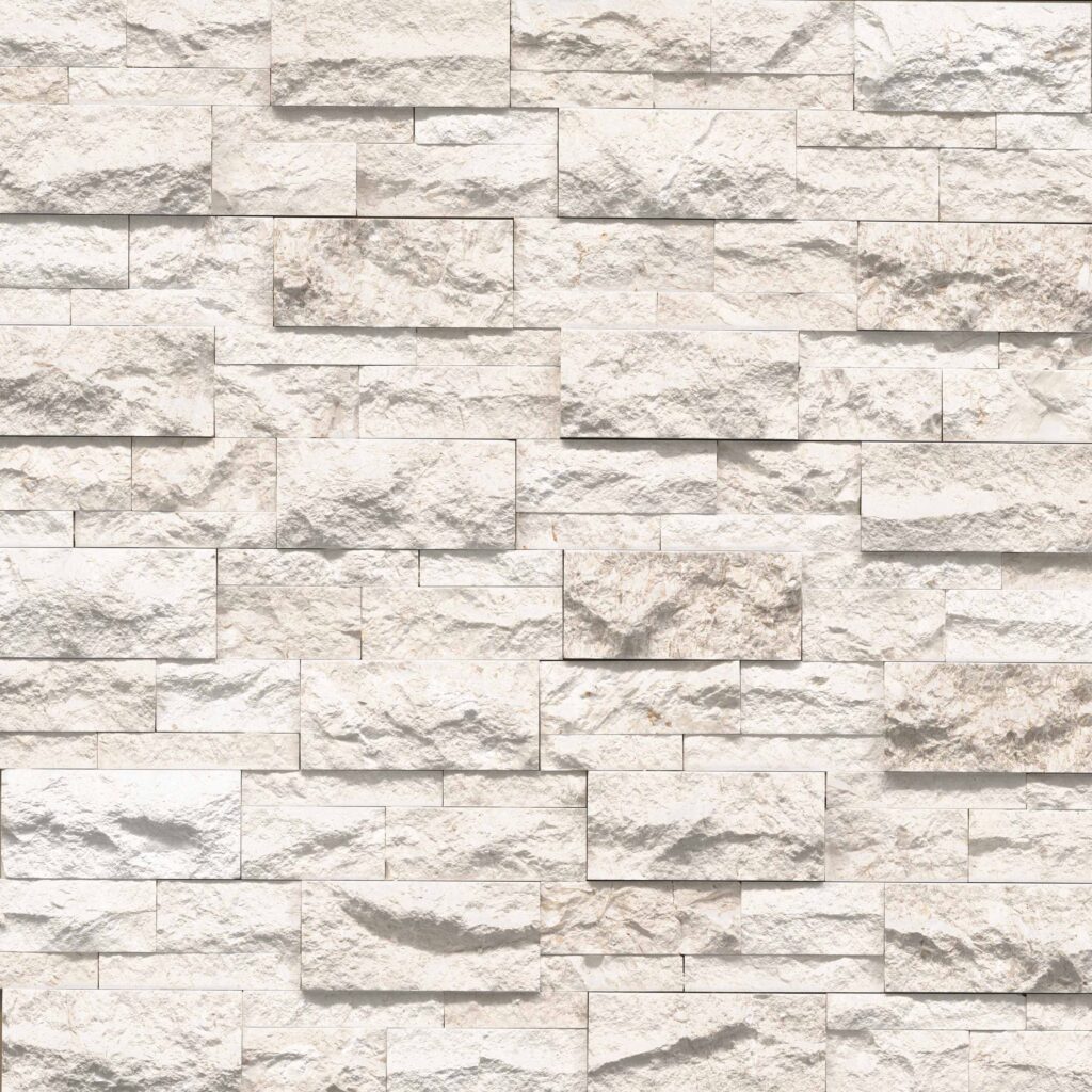 Mayra White Limestone Corner 9x18 SPLITFACE